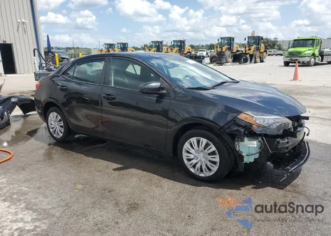 2017 Toyota Corolla L из США, поврежденный, VIN 2T1BURHEXHC860118